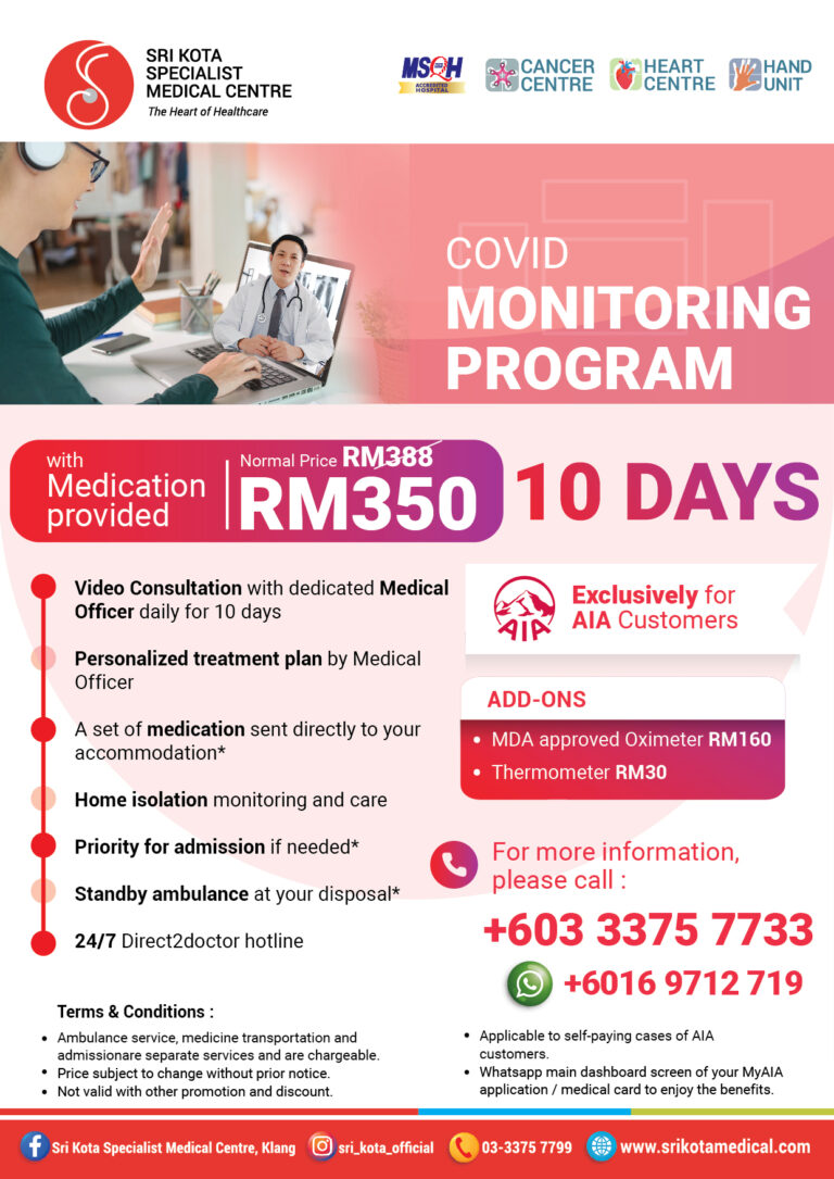 Covid19 Monitoring Program – 10 days